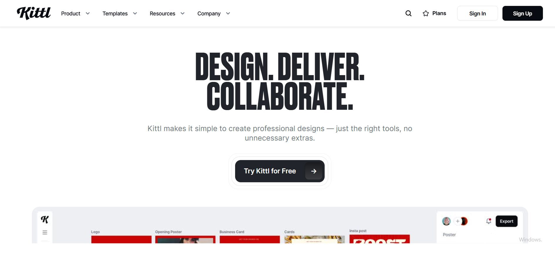 kittl - ai desing software