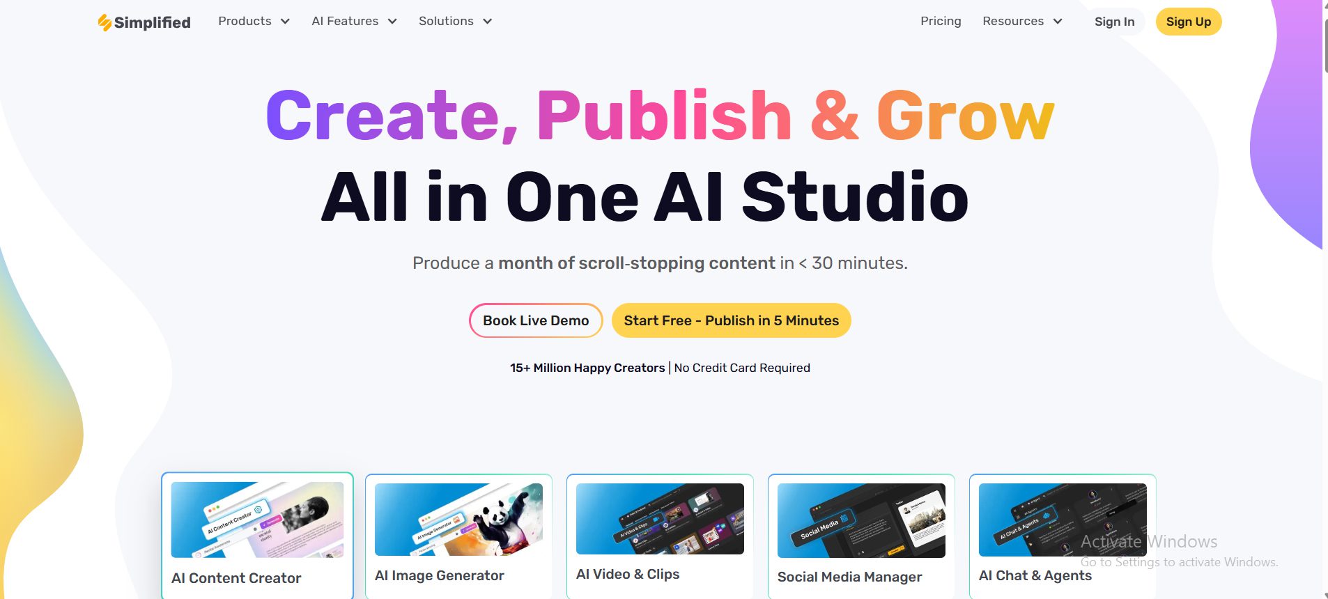 simplified - ai writing software